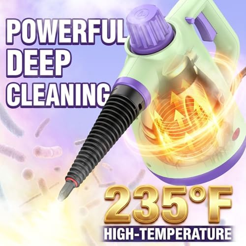 1050W Pressurized Handheld Steam Cleaner for Home, Steamer for cleaning - Image 2