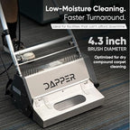 22" Counter-Rotating Brush (CRB) Commercial Carpet & Hard Floor Cleaning Machine – 450 RPM, Quiet 53 dBA, Durable 60 lb Wide-Area Scrubber – Ideal for Banquet Halls, Event Centers & Large Facilities - Image 5