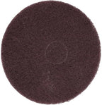 PRO SOURCE Extra Heavy Duty Floor Stripping Pads: 5 Pack, Maroon Extra Coarse Polyester, 15" Diameter - Image 2