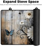 Stove Top Cover for Glass Electric Stove (Daisy, 30" x 21") - Image 6