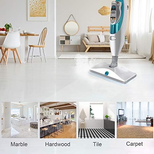Fushing 7Pcs Steam Mop Pads, Washable Microfiber Cleaning Steamer Replacement Pads for Shark Steam & Spray Mop S3101 S3251 SK460 SK410 S3101n2 S3250 SK435CO SK140 SK141,Blue - Image 5
