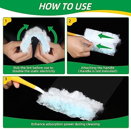Duster Refills Static Dust Removal Compatible with Swiffer for Dusting 30ct - Image 4