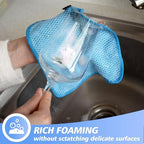 KinHwa Dish Cloths for Washing Dishes with Scrub Side, Microfiber Dish Rags - Image 3