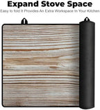 Heat-resistant Stove Top Cover - 28.5" X 20.5" Cooktop Protector Covers, Scratch-resistant Washable Pad Kitchen Countertop Mat (Table, 28.5" x 20.5") - Image 6