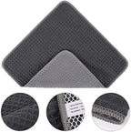KinHwa Dish Cloths for Washing Dishes with Scrub Side, Microfiber Dish Rags - Image 2