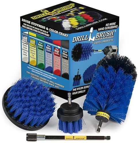 Aquarium Cleaning Products - Fish Tank Cleaner Brushes - Boat Scrub Brush by Drillbrush