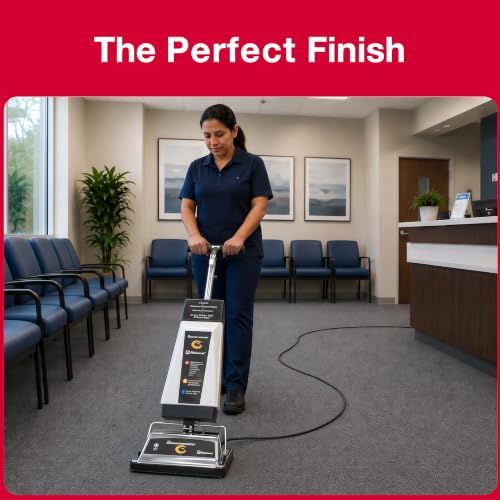 Koblenz P-2600A Carpet Shampooer Machine, 12 in Floor Polisher, 144 Ounce - Image 7