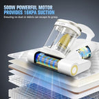 Mattress Vacuum with UV-C Light,16Kpa Bed Vacuum Cleaner for Sofa,Crib - Image 3