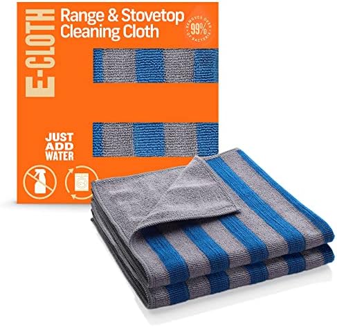 E-Cloth Non-Scratch Scrubbing Pads, Reusable Sink & Dish Sponges - 4 Pack by E-Cloth
