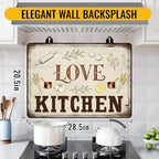 NYZE Stove Top Covers for Electric Stove for Kitchen (Rustic Farmhouse Kitchen) - Image 2