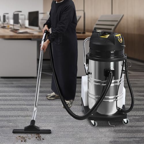 Commercial Carpet Cleaning Machine, 2110W 110V 80L/11Gal Professional Commercial 3 in 1 Carpet Spraying Floor Brush Cleaner Extractor Vacuum Washing Machine Portable Carpet Cleaner - Image 3