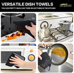 KinHwa Dish Cloths for Washing Dishes with Scrub Side, Microfiber Dish Rags - Image 6