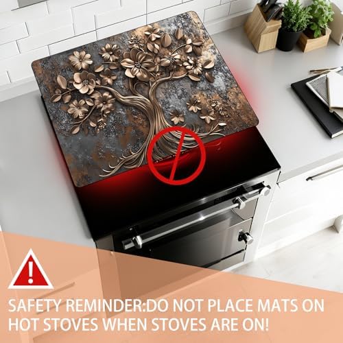28"x20" Anti-Slip Electric Stove Top Cover - Image 6