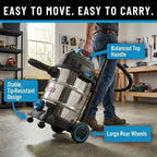Channellock Wet/Dry Vac 8L04001S - Stainless Steel, 4.0 HP, Shopvac, Wetvac - 8 Gal - Image 6