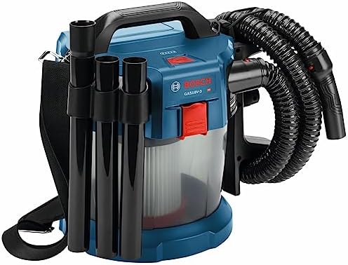 BOSCH GAS18V-3N 18V Cordless Wet Dry Vacuum, Portable Shop Vac by Bosch
