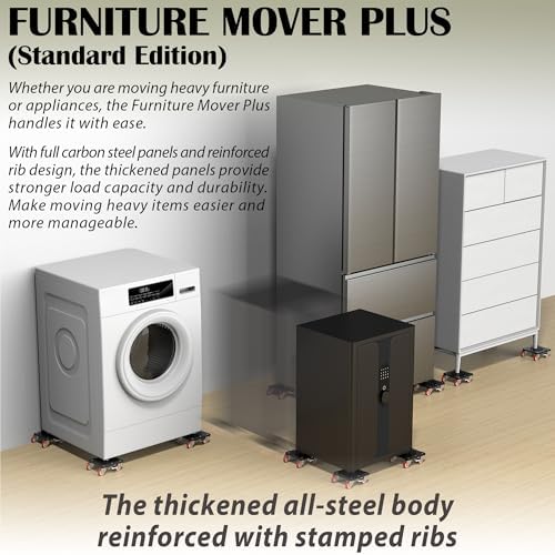 ONEON Heavy Duty Furniture Movers with Wheels & Lifter (5 SGL Wheels) - Image 6