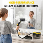 Portable Steam Cleaner,1500W, 10s Heat-Up,3 Level Adjustable Steam - Image 2