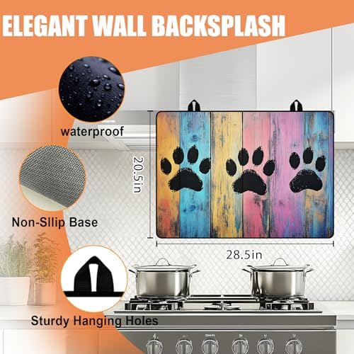 28"x20" Anti-Slip Electric Stove Top Cover - Image 4