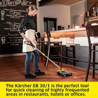 Kärcher EB 30/1 Commercial Electric Broom, Cordless Sweeper, Multi Surface Cleaner, Telescopic Broom Stick, Universal Joint - Image 4