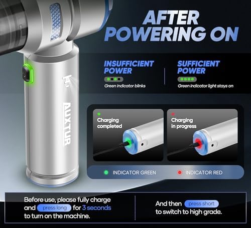 Handheld Cordless Car Vacuum|3 in 1 15000PA Mini Cleaner,120W High Power Brushless Motor,Super Suction Power Vacuums with Type-C Data Cable, Small Portable and Rechargeable Cleaner (Sliver) - Image 5