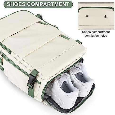 coofay Large Travel Backpack For Women Men Airline Approved Carry On Backpack Flight Approved Waterproof Sports Luggage Backpack Casual Daypack Hiking Backpack - Image 6