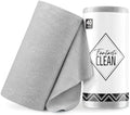 Fantasticlean Microfiber Cleaning Cloth Roll- 40 Sheets, 12" x 12" (Grey) by Fantasticlean