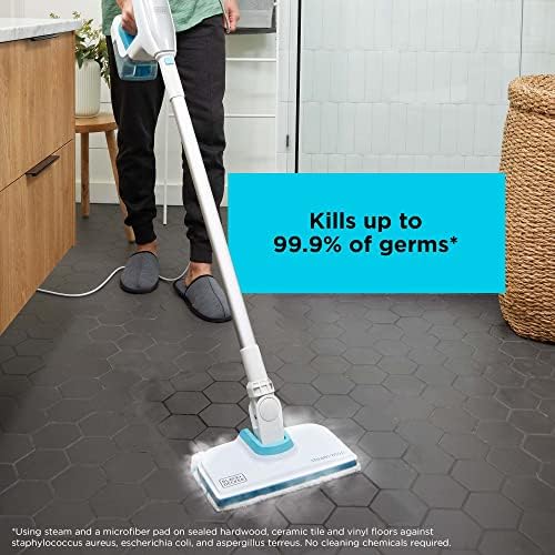 BLACK+DECKER Steamer, 7 Attachments for Multipurpose Cleaning, Includes Storage Wall Mount (BHSM15FX10) - Image 4