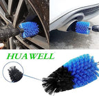 HUAWELL Drill Brush Power Scrubber Cleaning Brush with 2 Extended Attachment Set Kit for Bathroom and Kitchen Surface,Grout,Tub,Shower,Tile,Corners (Blue) - Image 3