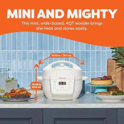 Instant Pot Rio Mini 4 Qt 7-in-1 Electric Pressure Cooker, Sea Salt - Image 2