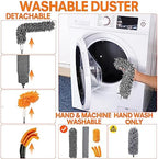 Dusters for Cleaning, 30-100 Inch Long Handle with 4 Duster Types - Image 5
