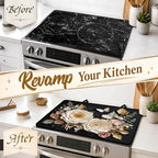 Stove Top Cover,28.5"L x 20.34"W,Heat Resistant Cooktop Protector Mat - Image 4