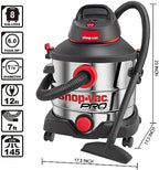 Shop-Vac 8 Gallon 6.0 Peak HP Stainless Wet/Dry Vac, Blowing, 5989400 - Image 6