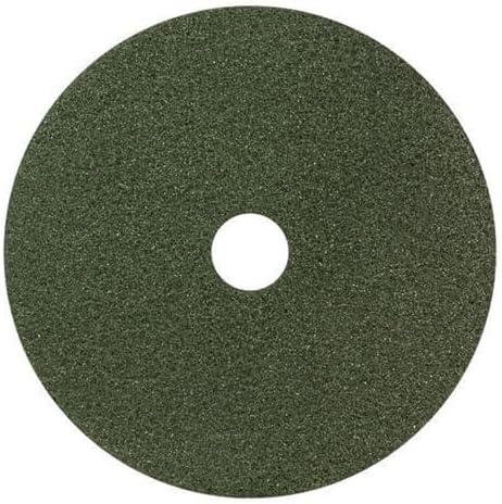 Americo Black Diamond Green Polishing and Daily Maintenance Floor Pad, 14" Diameter, 3000 Grit, 2 Pads/Case, Made in the USA by Americo
