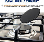 WB29K10023 Medium Burner Cap Replacement for GE Gas Range/Stove 2 Pack - Image 2