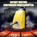 3000w Commercial Steam Cleaners, 3.5L Portable Steamer Cleaning Machine, For Home, Car,Hotel & Ac Cleaning | Heated Carpet Extractor For Home Appliances & Auto Detailing(Yellow) - Image 2