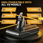 Upgraded Battery Replacement Compatible with Dyson V6 (21.6V, 8000mAh) - Image 2