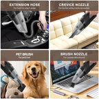 Cordless Handheld Vacuum Cleaner, Rechargeable Portable Cleaner - Image 5