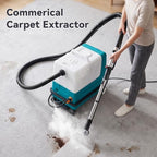 Commercial Carpet Cleaner Machine With Steam 2.4 Gal, 356°F - Image 2
