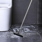 CELOX Grout Brush with Long Handle, 180°Rotation Tile Grout Cleaning Brush, Gray - Image 7