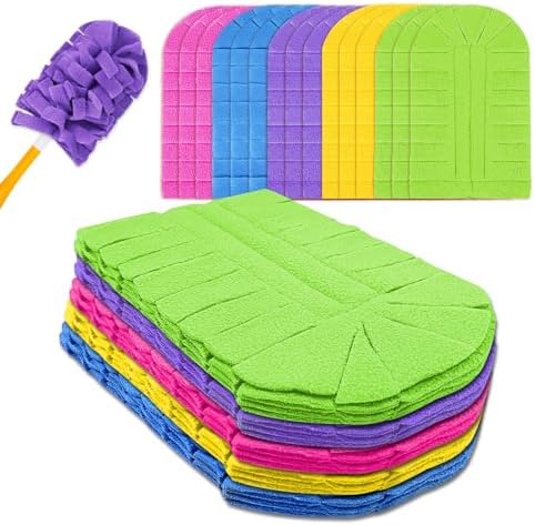 KEEPOW 20 Pcs Refills Compatible with Swiffer Duster, 360 Heavy Duty Fleece by KEEPOW