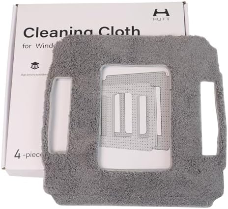 HUTT A1 Original Cleaning Pad for Window Cleaning Robot - Cloth, and Rags - 4 Pieces in One Box - Image 6