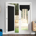 NICETOWN 100% Blackout Side Door Curtains for Window, 1 Panel, Jet Black by NICETOWN