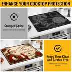 NYZE Christmas Stove Top Covers for Gas Burners Decorative Stove Cover - Image 5