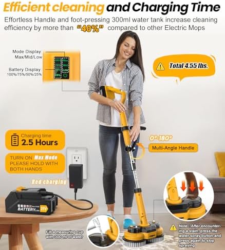 Qimedo M1/M2/M3 Electric Mop Replacement Pads for VMAI, iDOO & Bissell - Image 5