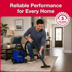 Koblenz WD-12 L4 Wet Dry Vacuum Cleaner, 12 Gallon 5.5 PHP - Image 4