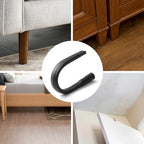 25" Flexible Vacuum Crevice Tool Attachment, Long Flat Slot Nozzle with Cleaning Brush Kit, Fits All 1-1/4" (32mm) & 1-3/8" (35mm) Vacuum Hoses, Ideal for Dryer Lint, Under Appliances, - Image 4