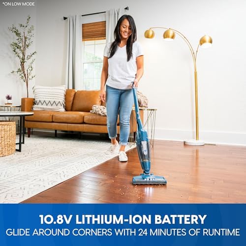 Vacmaster Portable 10.8V 2-in-1 Cordless Stick Vacuum Cleaner - Image 2
