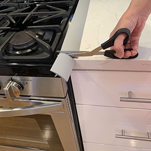 Gap Stopper® Pro - 21" Red, Professional Grade, FDA Heavy 8.6 oz Silicone, Set of 2, Covers Gap between Stove & Countertops - Image 5