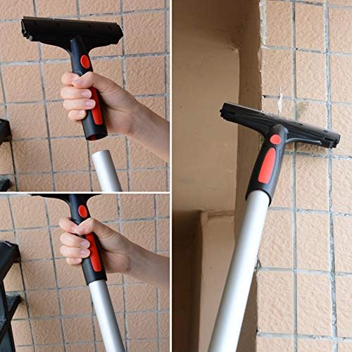EHDIS Razor Blade Scraper, 6" Scraper Adhesive Remover Tool with 10 Double-Edge Blades for Cleaning Paint, Caulk, Adhesive, Label, Decal, Sticker from Window, Glass, Tile, Floor, Stove Top - Image 4