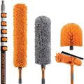 30 Foot High Reach Duster Kit with 5-24 ft Extension Pole for Cleaning by EXTEND-A-REACH